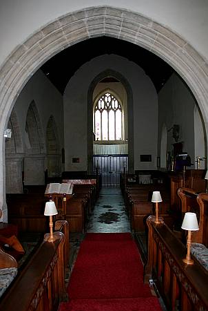 Axmouth - The Nave looking West